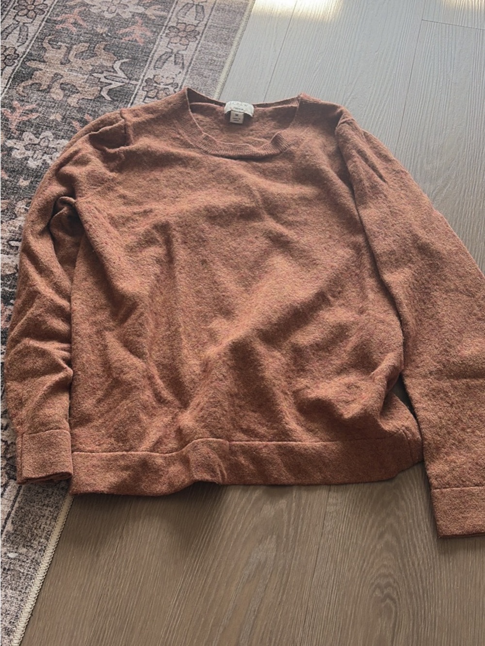 J Crew Teddie Sweater - Rust